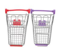 Beaupretty 2 pièces Panier de Friture Fer Artisanal pour Snacks et Aliments Contenants Idéaux pour Frites et Chips Accessoire de Cuisine Pratique et Décoratif Couleur Couleur Aléatoire