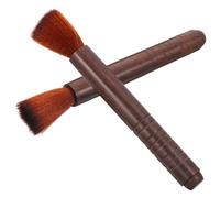 Beaupretty 2 pièces Pinceaux de Nettoyage Bois pour Instruments de Musique de Brossettes pour Erhu Violon Ukulélé Élimination Poussière et Entretien des Cordes