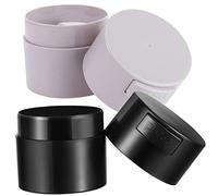 Beaupretty 2 Pièces pot de colle à cils Colle à cils UV pour extensions crayon à lèvres Mixeur palette duo cosmetic organizer faux recourbe pots de colle support de colles à