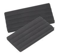 Beaupretty 2 pièces Protège-batte de Batterie Antidérapant Caoutchouc Accessoire pour Pied de Pédale de Grosse Caisse Amortisseur Anti-dérapant pour Batterie Acoustique et Électronique