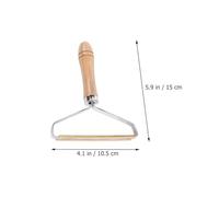 Beaupretty 2 pièces Rasoir à Peluches Portable avec Manche Bois Éliminateur de Bouloches pour Vêtements et Manteaux Nettoyage Rapide et Réutilisable Enlève Poils et Fluff sans Abîmer les