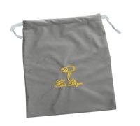 Beaupretty 2 Pièces Sac de Rangement pour Sèche Cheveux Pochette de Voyage Sac à Drawstring pour Accessoires de Coiffure Gris Classique Protection et Praticité