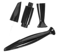Beaupretty 2 Pièces Stylo à Colle pour Ongles Noir en Plastique, Rechargeable, avec Pinceau, Anti-fuite, pour Huile Nourrissante et Colle à Diamants, Voyage et Voyage D'affaires, Amies