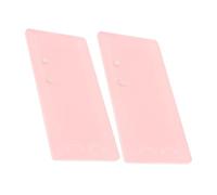 Beaupretty 2 Pièces Support à Cils Magnétique Acrylique Blanc Plateau Stable pour Extension de Cils Planche Dapplication et Rangement des avec Surface à Nettoyer