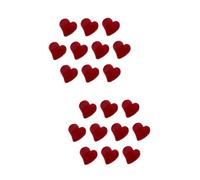 Beaupretty 20 Pièces Agrafe D'amour Petite Pince à Cheveux Clips De Griffe De Coeur Épingle à Cheveux Frange Coeur Petites Pinces à Cheveux Pour Femmes Manquer Flocage Coeur Le Côté