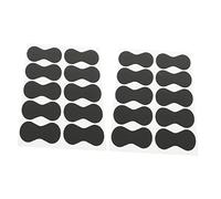 Beaupretty 20 pièces Autocollants Antidérapants pour Médiators Guitare Grips Adhésifs Fins Confort et Maintien Améliorés pour Guitaristes