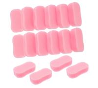 Beaupretty 20 Pièces Brosse Éponge de Nettoyage pour Salon de Coiffure de Brosse à Cheveux Durable et Outil de Coiffure Pratique pour Barbiers et Coiffeurs Couleur Rose