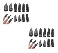 Beaupretty 20 Pièces Clous Décoratifs En Métal Ongles De Griffe Anneau D'articulation D'armure Anneau D'ongle D'halloween Griffe Anneaux Punks Anneaux Gothiques