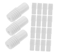 Beaupretty 20 pièces Connecteurs Filetés Plastique pour Manche de Balai et Serpillère Lot de Adaptateurs Rallonge Robustes pour Poteaux Extension Accessoires Pratiques pour Nettoyage