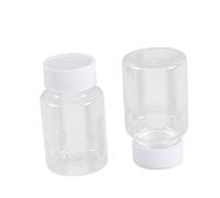 Beaupretty 20 Pièces conteneur solide bouteille de lotion à large ouverture récipient distributeur rechargeable Conteneurs bidon plastique pilulier bouteille de sous- bouteille vide