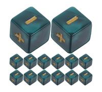 Beaupretty 20 pièces Jeu de Dés Arithmétiques pour Apprentissage Mathématique Dés Éducatifs pour Calcul et Jeu Classe Outils Pédagogiques Polyvalents