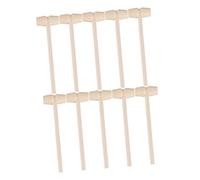 Beaupretty 20 pièces Mini Maillets Bois pour Garçon Fille Marteaux Amusants et pour Activités Ludiques et Éducatives