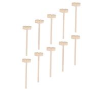 Beaupretty 20 pièces Mini Marteaux Bois pour Garçon Fille de Jouets Créatifs Sécurisés et Éducatifs Amusants pour Garçons et Filles Développement Coordination et Créativité