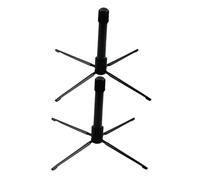Beaupretty 20 Pièces Support de Flûte Pliable Portable pour Bureau Support Vertical Compact et Léger pour Instruments à Vent Facile à Transporter Ranger