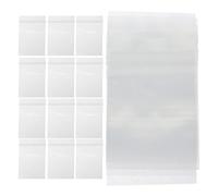 Beaupretty 200 Paquet en Plastique PVC Auto-scellants 12 Mil Épais Réutilisables pour Organiser Bureau et Protéger Petits Objets Électroniques et Échantillons