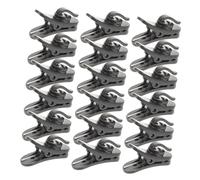 Beaupretty 200 pièces Lot Clips Rotatifs Plastique pour Câble Écouteurs et Microphone Pince Angle Ajustable pour Fils Casque et