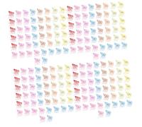 Beaupretty 200 Pièces pince à cheveux hair charms hair toppers mini pinces à cheveux pinces à cheveux pour les filles barrettes à cheveux épingles à cheveux résine