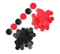 Beaupretty 200 Pièces Plastic Bingo Chips Set Round Poker Tokens for Classroom Counting Party Games Group Activities and Math Scorekeeping