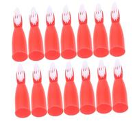 Beaupretty 20pièces Brosse à Dents De Prison Avec Doigt Ergonomique Mini Brosses à Dents Pour Nettoyage Buccal Accessoires Sécurisés Pour Établissements De Détention