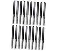 Beaupretty 20Pièces Brosse à Sourcils avec Capuchons Pinceaux à Cils Portables et Multipurpose Brosse de Maquillage Pratique avec Protection