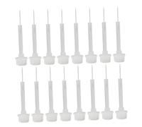 Beaupretty 20pièces Brosse Pour Flacon De Vernis à Ongles Gel Brosse De Rechange Pour Flacon Applicateur Pour Nail Art