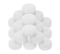 Beaupretty 20pièces Hochet à Clochette avec Billes Plastique Inserts Sonores pour Bébets Jouets Bruyants pour Garçon Fille Loisirs Créatifs avec Clochettes Blanches de Rechange pour Hochets