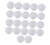 Beaupretty 22 pièces Ball Entraînement Intérieur et Sûr Balle Creuse Non Poreuse Double Couche pour Pratique sans Accessoires pour Golf et Loisirs Blanc