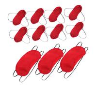 Beaupretty 24 Pièces Masques de Sommeil pour Avion Masques Oculaires Anti-lumière avec Bande Élastique Couvre-yeux Polyester Confortable pour Voyage Sieste Jeux Équipe et Soirées