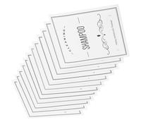 Beaupretty 24pièces Distributeur Shampoing Étiquettes Autocollantes Pour Bouteilles Salle De Bain Stickers Organisation Produits Toilette