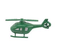 Beaupretty 25 Pièces Jouets Hélicoptère Vert Avion Miniature pour Garçon Fille Coordination Main Œil Cadeau Anniversaire et Noël