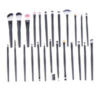 Beaupretty 25 Pièces Set de Pinceaux de Plastique Outils de Beauté pour Voyages