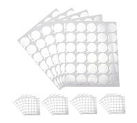 Beaupretty 25feuilles Pastilles Adhésives pour Extensions de Cils Support Adhésif Imperméable Autocollants Imperméables pour Plateau de Colle à Cils