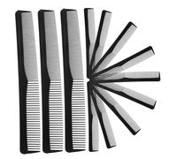 Beaupretty 25pièces Peignes à Double Face Pour Coiffure Démêlage Pour Cheveux Humides Et Secs Poignée Ergonomique Pour Usage Personnel Et Professionnel