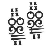 Beaupretty 2ensembles Kits Étirement Oreilles Acrylique Plugs Tunnels Et Jauges Accessoires De Piercing Et Ensemble