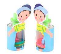Beaupretty 2Ensembles Modèle Humain pour Garçon Fille Kit Éducatif DIY pour Comprendre Corps Humain pour Devoirs et Apprentissage Scientifique