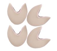 Beaupretty 2paires Coussinets pour Orteils de Danse Couvre-orteils Tricotés pour Pointes de Ballet Protège-orteils Confortables pour Danseur