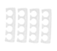 Beaupretty 2paires Séparateur Orteils Silicone Souple Outil de Pédicure Gel Séparateur Orteils pour Femmes de Doigts pour Manucure et Soin des Ongles