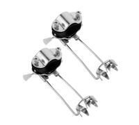 Beaupretty 2pcs Crampons Antidérapants pour Cannes et Béquilles en Acier Inoxydable, Accessoires de Traction Stables pour Usage Extérieur et Ski, Adaptés aux Personnes Âgées