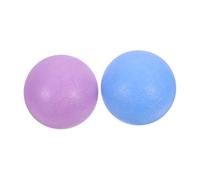 Beaupretty 2pièces Balles De Massage Dures Pour Points De Déclenchement Masseur De Tissus Profonds Pour Relâchement Relaxant Musculaire Bleu