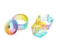 Beaupretty 2pièces Bol Pour Nail Art Avec Couvercle Lot De Gobelets Verre Pour Poudre Et Liquide De Manucure Pratique Pour Salon