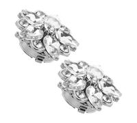 Beaupretty 2pièces Boutons de Manchette à Motif Floral Ornements de Poignet et Smokings Accessoires Décoratifs pour Hommes et Femmes