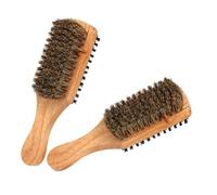 Beaupretty 2pièces Brosse à Barbe Pour Homme Lisse Et Soigne Double Face Portable Pour Voyages Et Entretien Quotidien