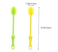 Beaupretty 2pièces Brosse à Biberon Silicone avec Goupillon pour Bouteille Eau et Biberons Lot