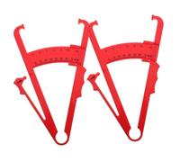 Beaupretty 2pièces Calibre De Pli Cutané Pour Mesure De Graisse Et Calcul De Bmi Outil Précis Plastique Pour Hommes Et Femmes Mesure Facile Et Portable