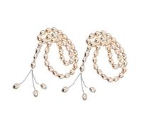 Beaupretty 2pièces Chapelet De Prière Musulman Acrylique Lot Pour Homme Et Femme Avec Compteur Arabe Bijoux De Poignet Pour Méditation Et Ramadan