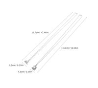 Beaupretty 2pièces Collier De Pom-pom Girl Avec Pendentif Mégaphone Bijoux De Sport Pour Filles Accessoire Équipe Compact