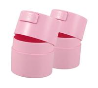 Beaupretty 2pièces Conteneur De Colle à Étanche Pot De Stockage Vide Pour Adhésif De Faux Récipient De Rangement Pratique Pour Extensions