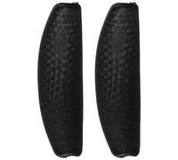 Beaupretty 2Pièces Coussin Repose Nuque Noir Caoutchouc pour Shampoing Ergonomique pour Salons Usage Coussin de Nuque