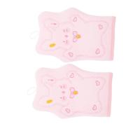 Beaupretty 2pièces Gants De Bain Exfoliants Forme De Lapin Gommage Corporel Pratique Pour Garçon Fille Et Adultes Pour Maison Voyages