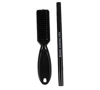 Beaupretty 2pièces Kit De Barbe Homme Avec Crayon à Barbe Et Stylo Correcteur Pour Moustache Et Set De Coiffure Pour Homme Outil De Beauté